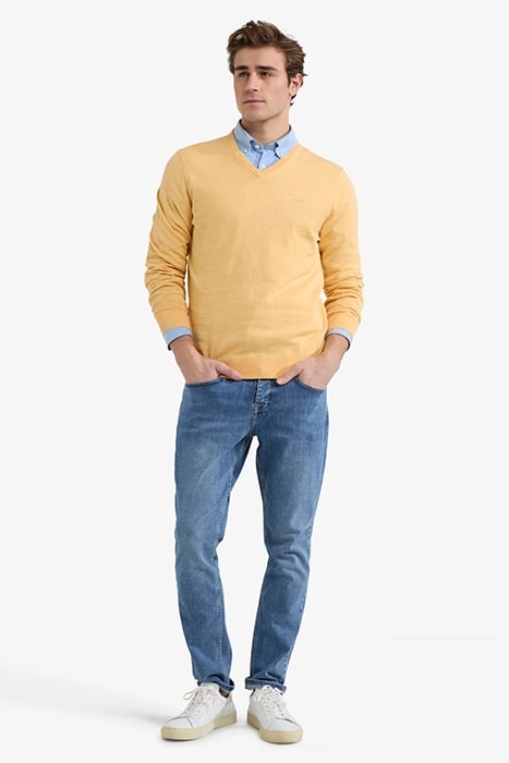 V-NECK SWEATER LEMON YELLOW 2