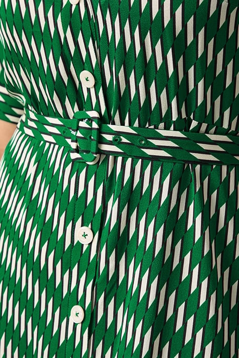 VALERIE SHIRT SHIRT DRESS GREEN 5