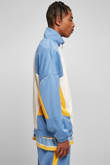 STARTER LASER TRACK JACKET PLWHT/HRZNBLU/CLFRNYLLW 7