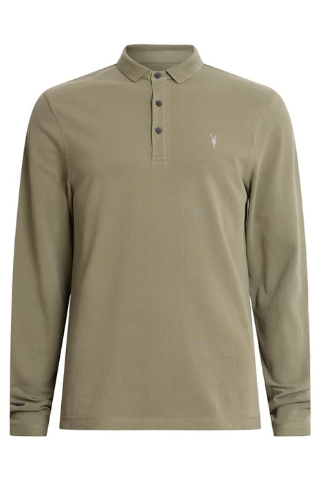 REFORM LS POLO FLEUR GREEN 4