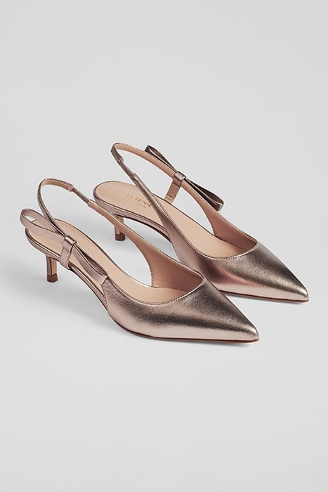 BARETTE SIDE PUMP BRONZE 2