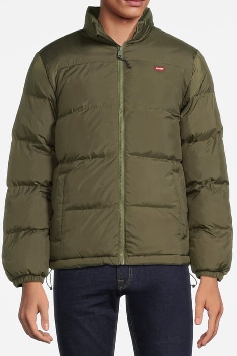 PIEDMONT SHORT PUFFER JACKET IN GREEN 1