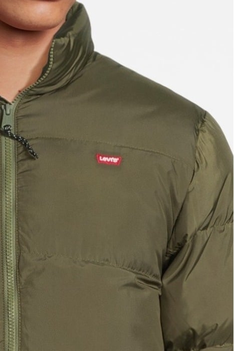 PIEDMONT SHORT PUFFER JACKET IN GREEN 4