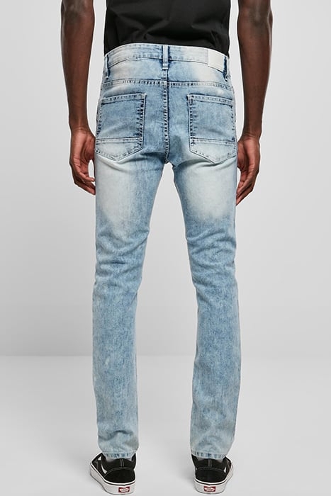 STRETCH SIGNATURE DENIM LT.SAND BLUE 2