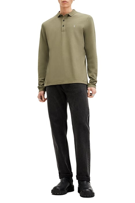 REFORM LS POLO FLEUR GREEN 3