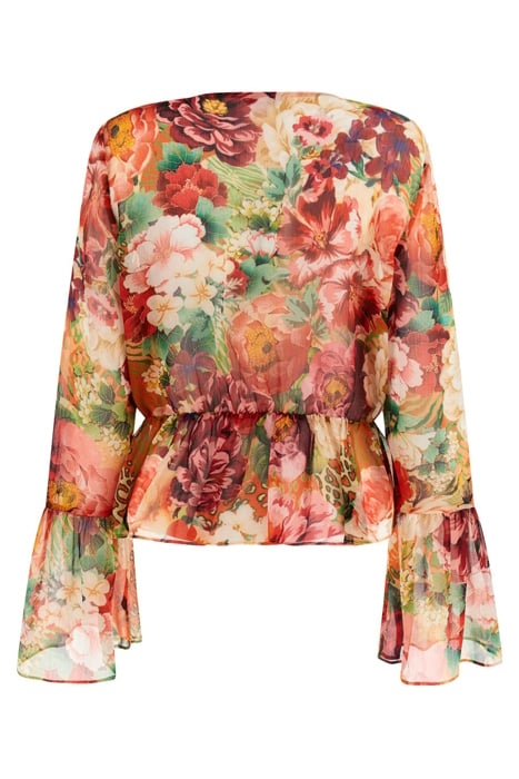 LS DEMI TOP PEONY ANIMAL PRINT 5