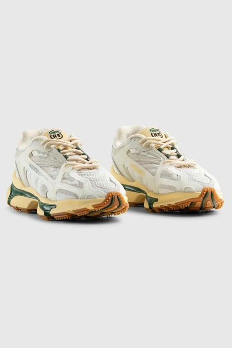 LACOSTE X HIGHSNOBIETY – L003 2K24 WHITE/EGGSHELL/GREEN 2