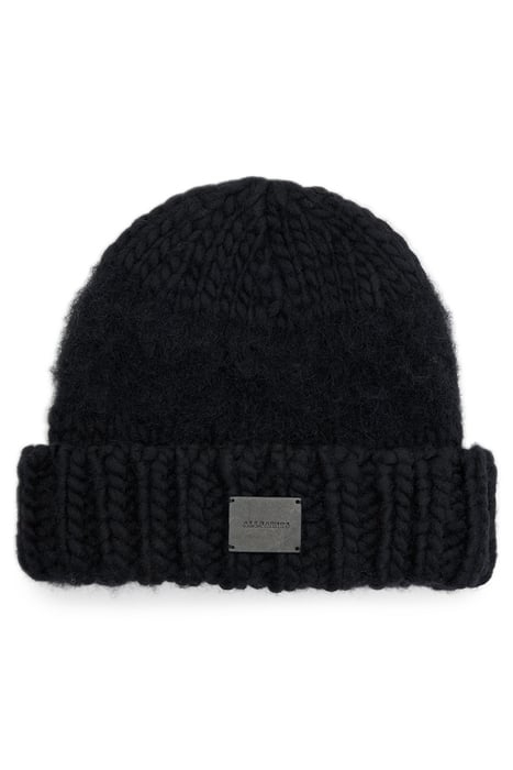 AMBER MIX BEANIE BLACK 1