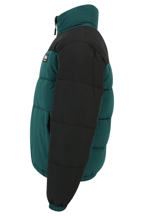 THALWENDEN BLOCKED PUFF JACKET FOREST BIOME-BLACK 3