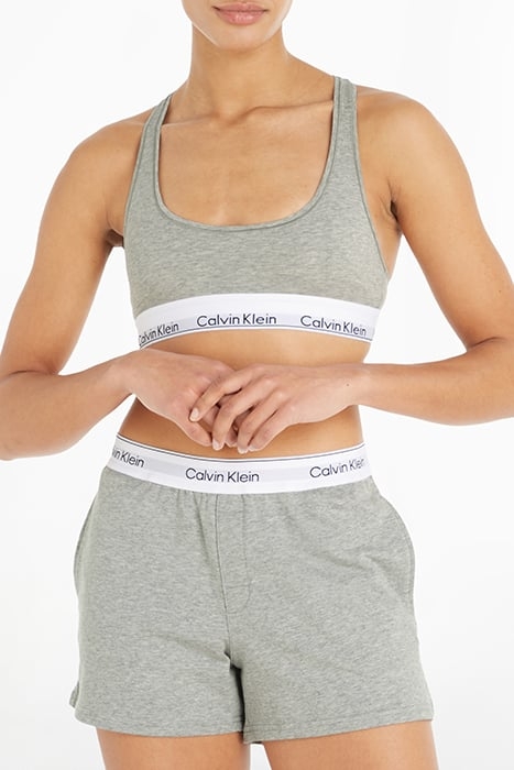 SLEEP SHORT GREY HEATHER 1