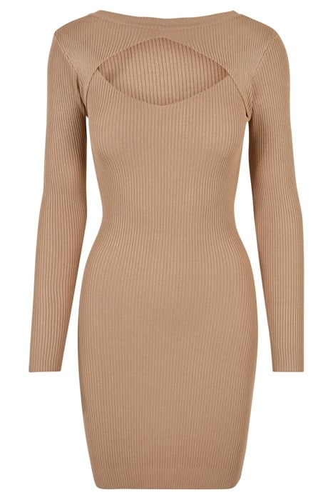 LADIES CUT OUT DRESS UNIONBEIGE 4