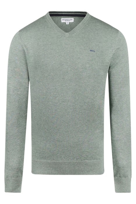 V-NECK SWEATER ICE GREEN 4