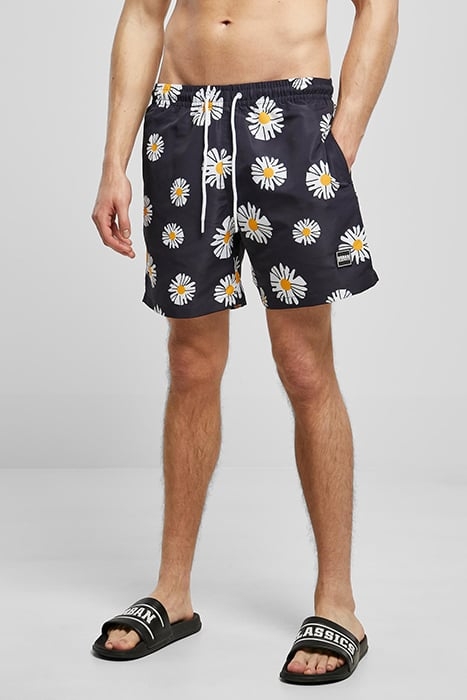 PATTERN SWIM SHORTS MIDNIGHTNAVYDAISY 1