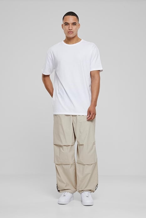 POPLINE PARACHUTE PANTS WETSAND 3