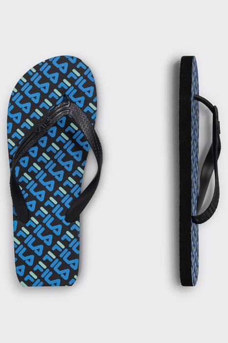 TROY LOGO SLIPPER BLACK 4