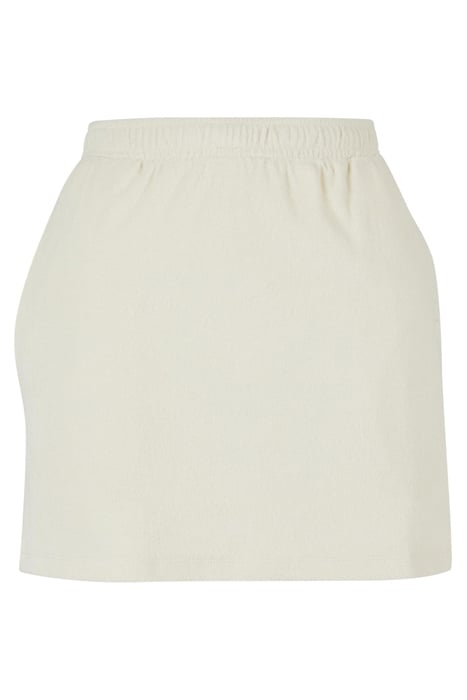 LADIES TOWEL MINI SKIRT PALEWHITE 4