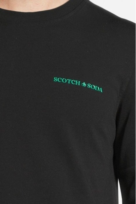 UNISEX LONG-SLEEVED TEE BLACK 4