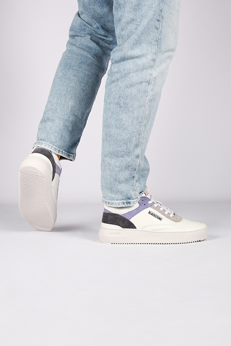DAPHNE - BL229 WHITE PERIWINKLE - SNEAKER (MID) WHITE PERIWI 5