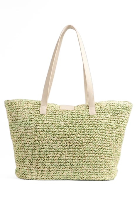 TARA PAPER TOTE BAG GREEN 2
