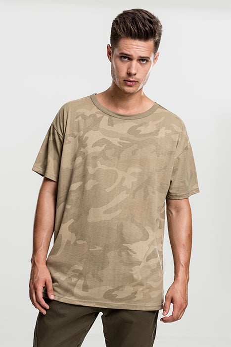 CAMO OVERSIZED TEE SAND CAMO 1
