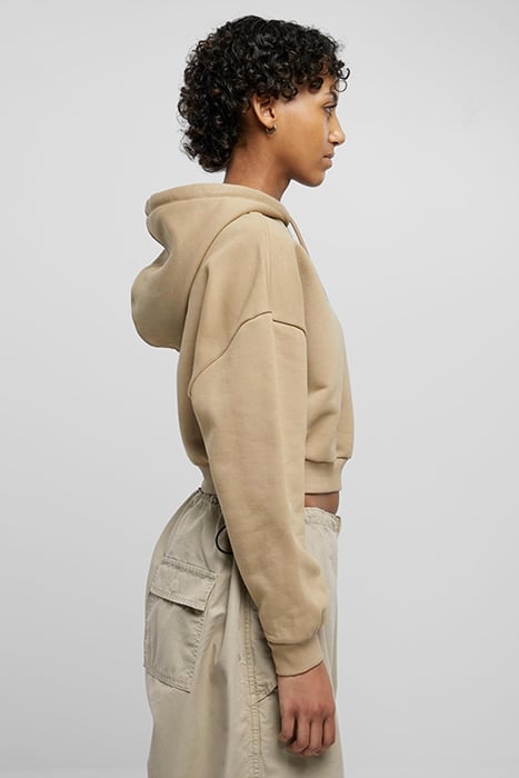 LADIES CROPPED HEAVY HOODY WARMSAND 7