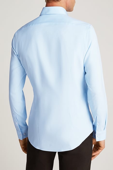 PERFORMANCE SOLID SLIM FIT CALM BLUE 2
