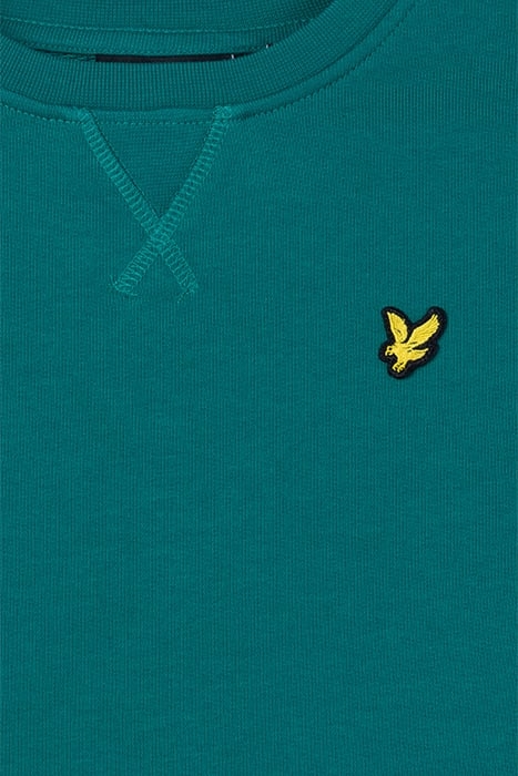 CREW NECK SWEATSHIRT COURT GREEN 3