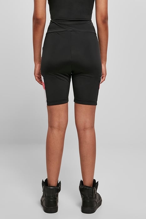 LADIES STARTER CYCLE SHORTS BLACK/WHITE 2