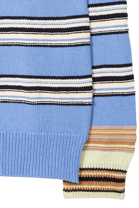 MENS SWEATER CREW NECK BLUE 7