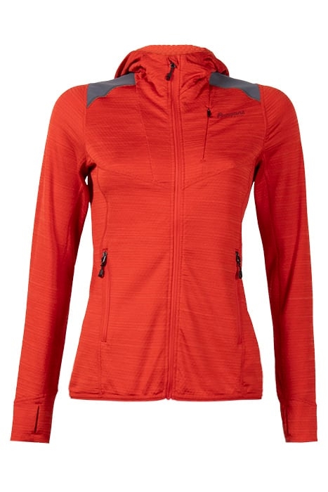 RABOT ACTIVE MID HOOD W JACKET DARK BRICK 1