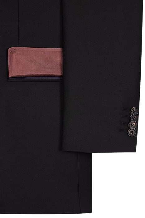 GENTS TAILORED FIT 2 BUTTON JACKET BLACK 6