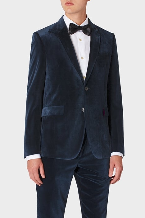 GENTS SLIM FIT 2 BTN JACKET GREYISH BLUE 1