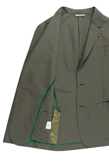 MENS 2BTN SB JACKET MILITARY GREEN 6