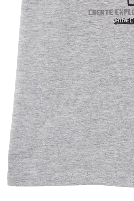 BOYS’ GREY T-SHIRT WITH MINECRAFT ICONS 6