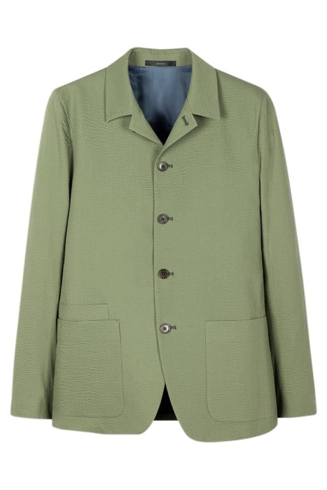 MENS 2BTN JACKET LT GREYISH GREEN 1
