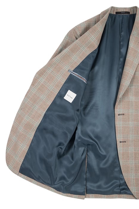 MENS 2 BUTTON JACKET LIGHT BEIGE 6