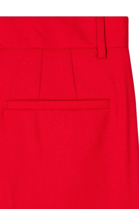WOMENS TROUSERS CORAL RED 4