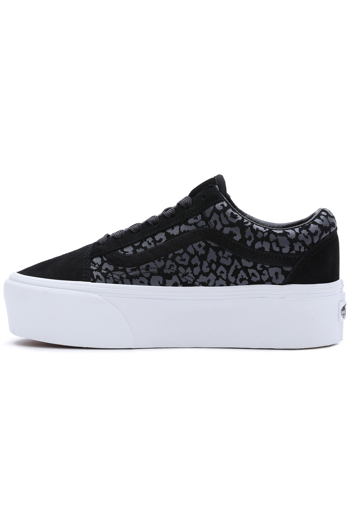 OLD SKOOL STACKFORM MONO EMBROIDERY BLACK/LEOPARD 6