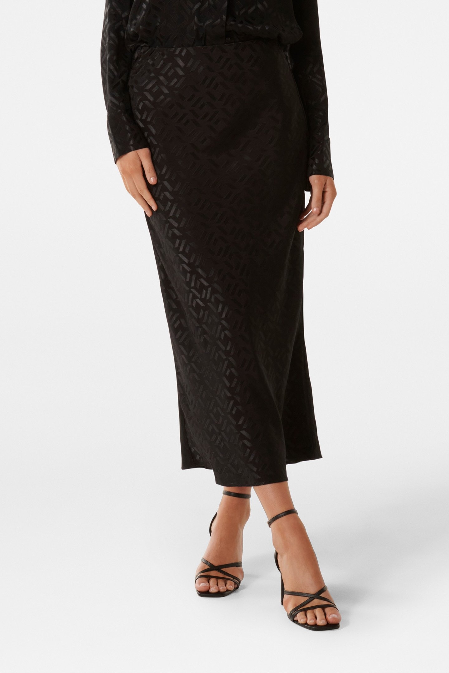 TANISHA JACQUARD SKIRT RYDE GEO 1