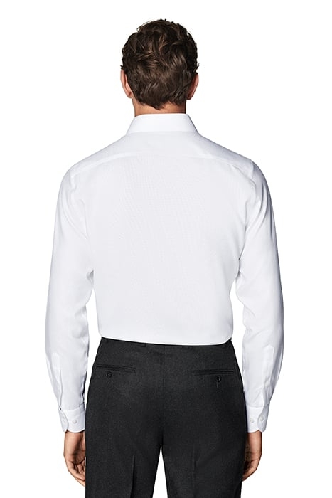 WHITE SLIM FIT SHIRT 2