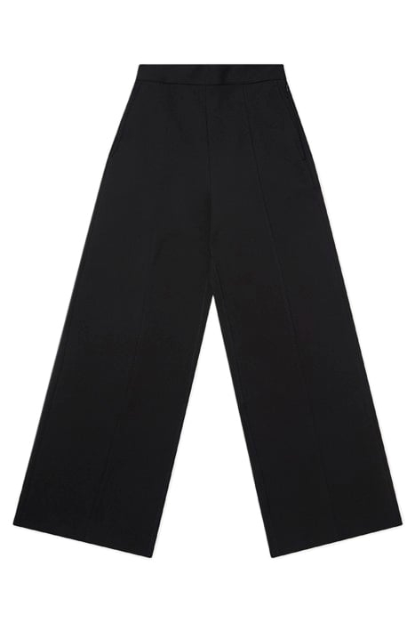 WOMENS JERSEY TROUSERS BLACK 4