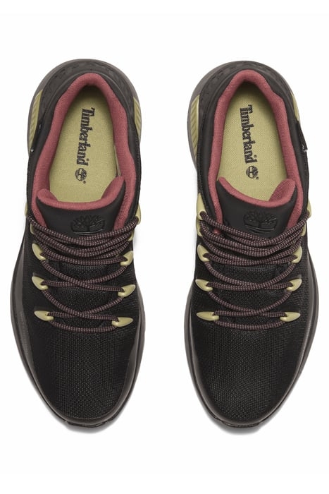SPRINT TREKKER MID LACE UP WATERPROOF SNEAKER BLACK MESH W M 3