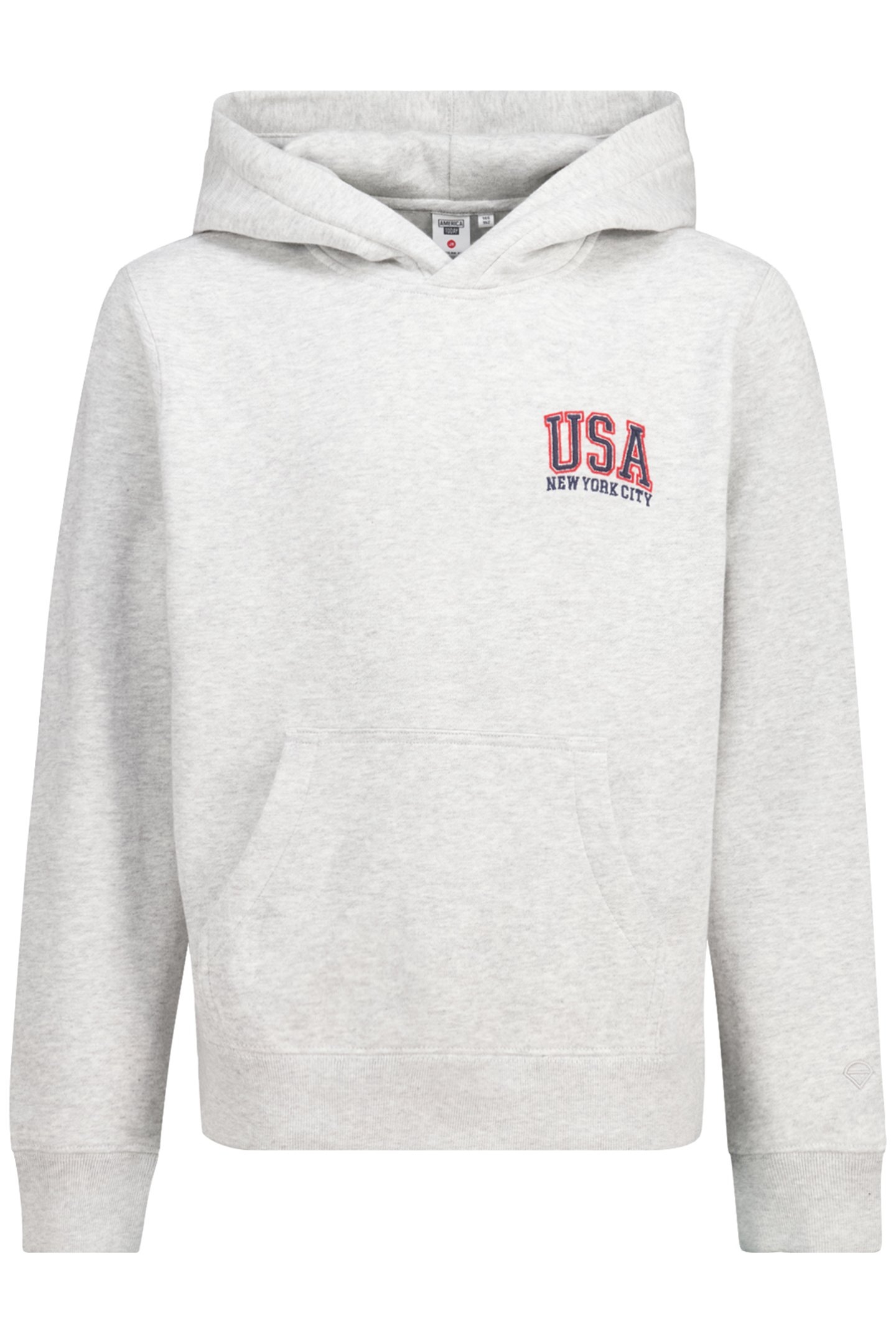 STARK HOOD JR LIGHT GREY MELANGE 1