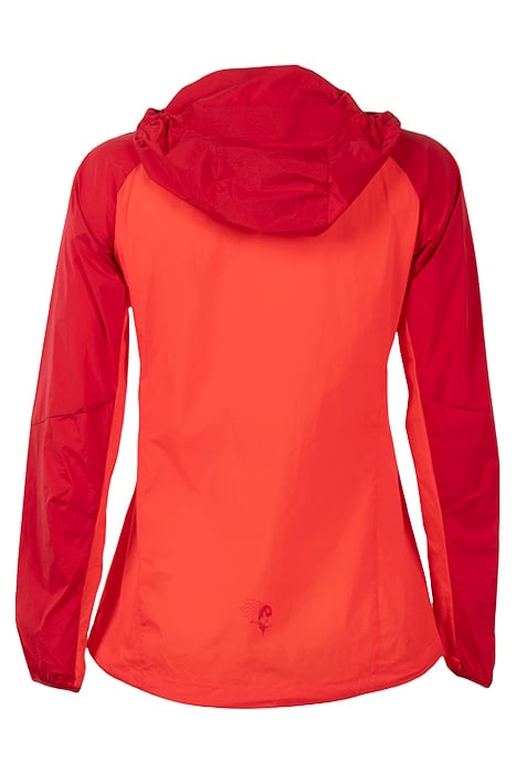 CECILIE LT WIND ANORAK LIGHT DAHLIA RED / DAHLIA RED 2