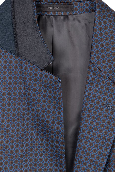 GENTS SLIM FIT 2 BTN JACKET INDIGO 3