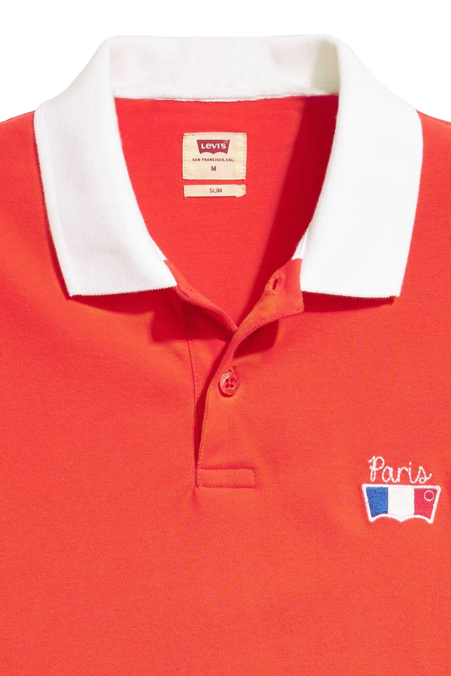 SLIM HOUSEMARK POLO RACING RED PIQUE 6