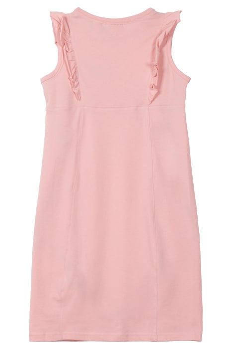 GIRL S&S TENNIS GROUP CTN/SPANDEX DRESS LT PASTEL PINK 2