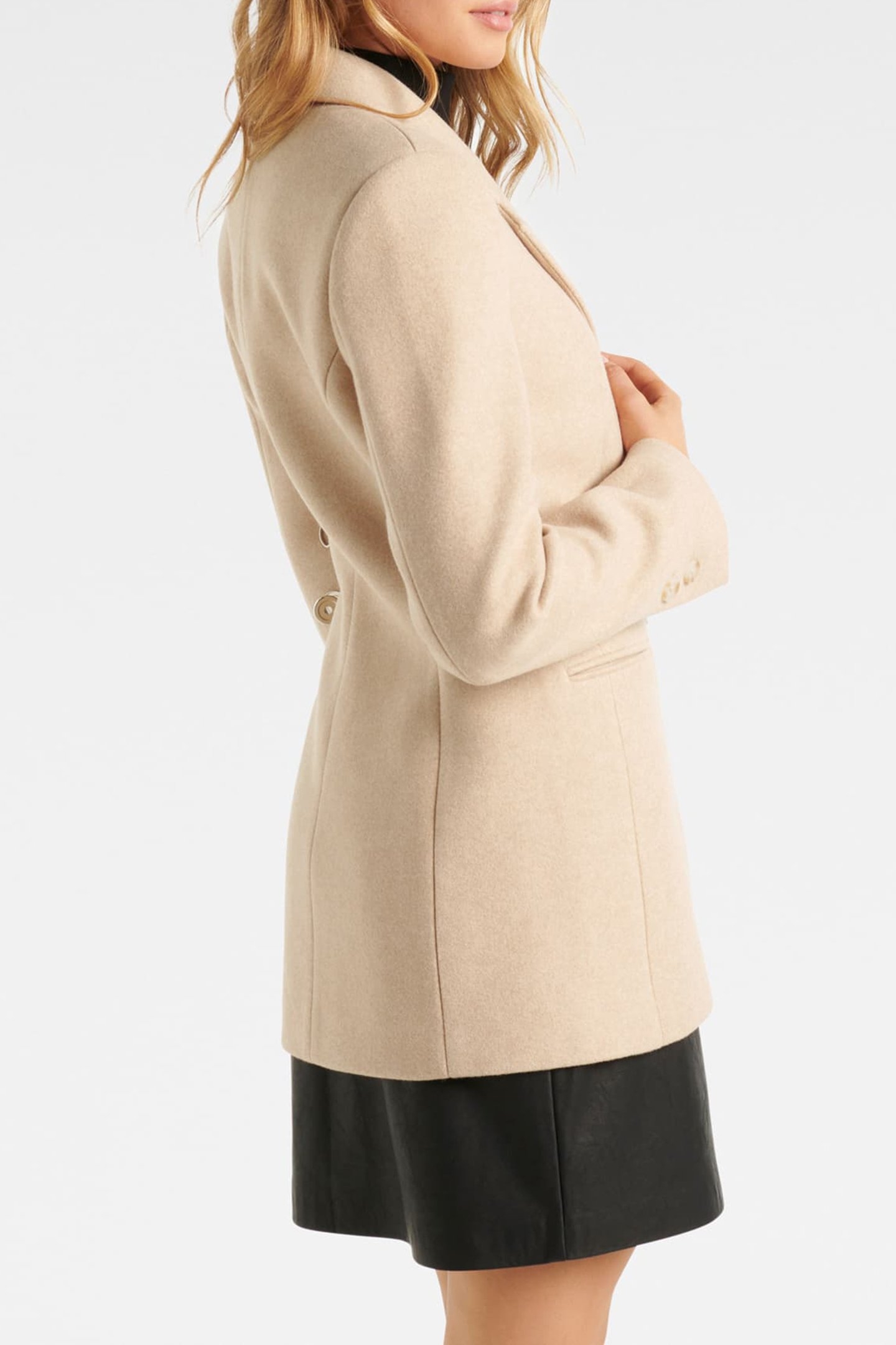CONNIE DOUBLE BREASTED BLAZER CAMEL MARLE 5