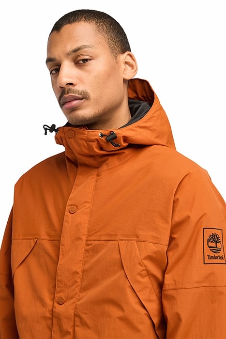 WINNICK ARCHIVE WATERPROOF SHELL JACKET UMBER 6