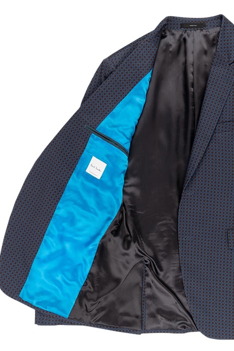 GENTS SLIM FIT 2 BTN JACKET INDIGO 2